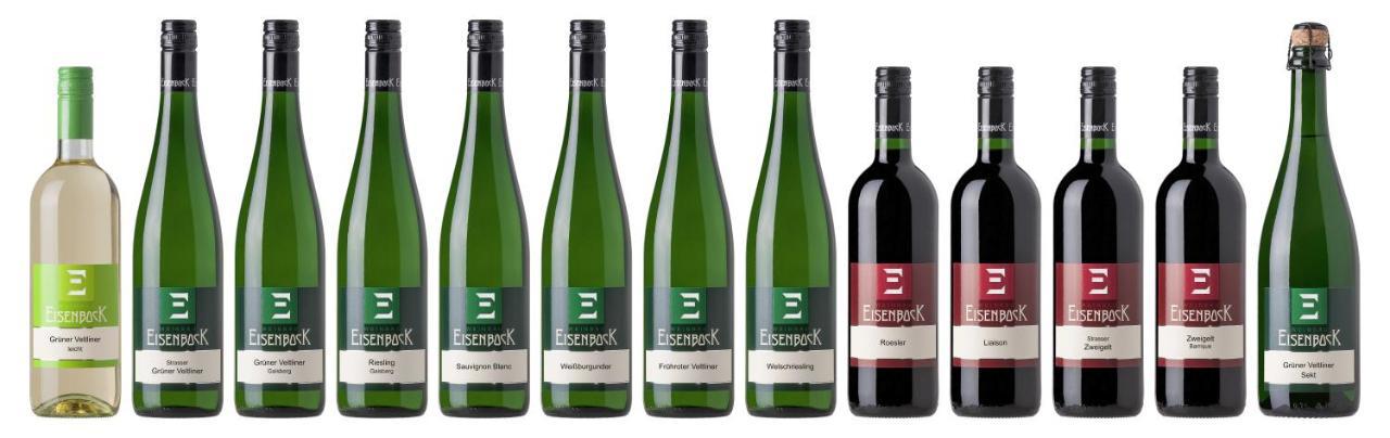 Ferienwohnung Am Weingut Eisenbock Strass  Dış mekan fotoğraf